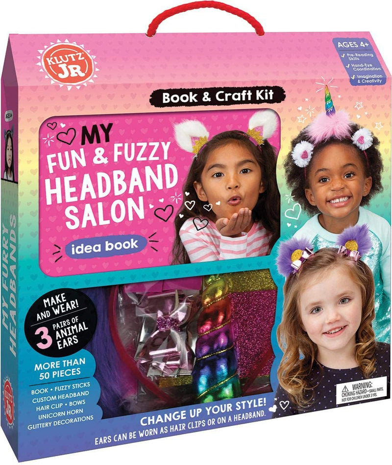 Klutz My Fun & Fuzzy Headband Salon Jr - Shelburne Country Store