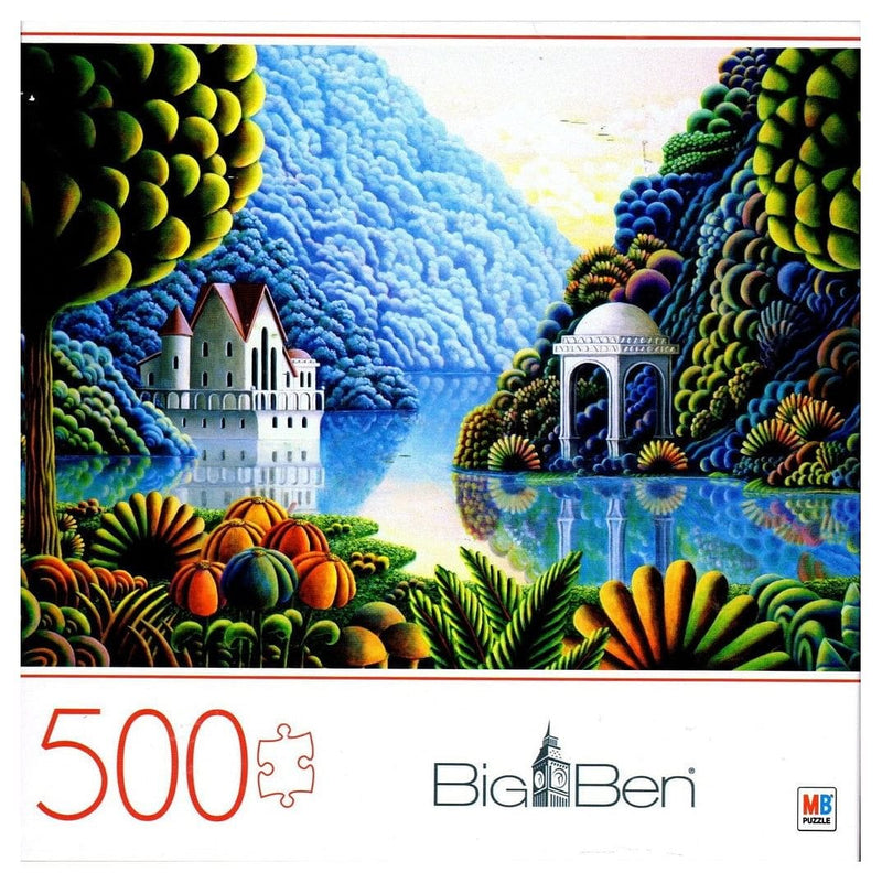 Big Ben 500-Piece Jigsaw Puzzle - Teal Lake - Shelburne Country Store