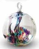4 inch Witch Ball - Jewel Tones 2 - Shelburne Country Store