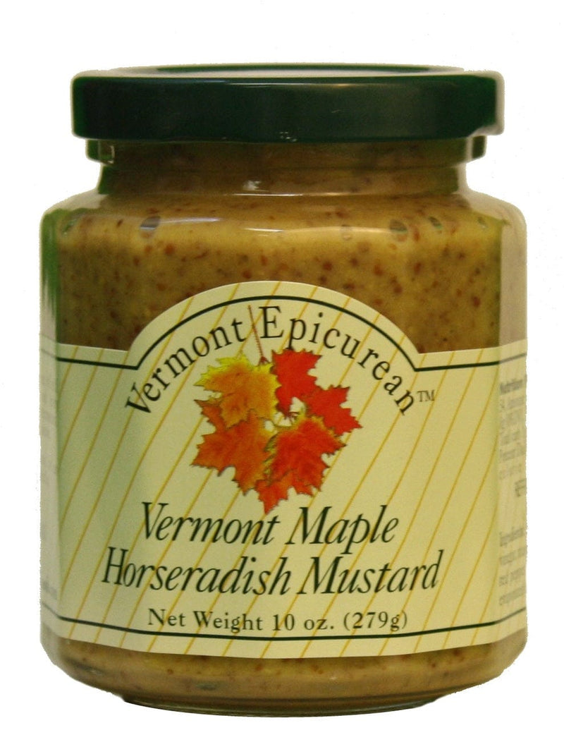 Vermont Epicurean Maple Horseradish Mustard - 10 Ounce - Shelburne Country Store