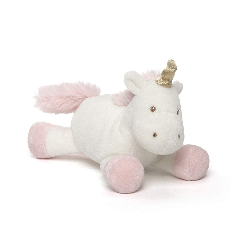 Luna Unicorn Stuffed Animal Plush Rattle - Shelburne Country Store