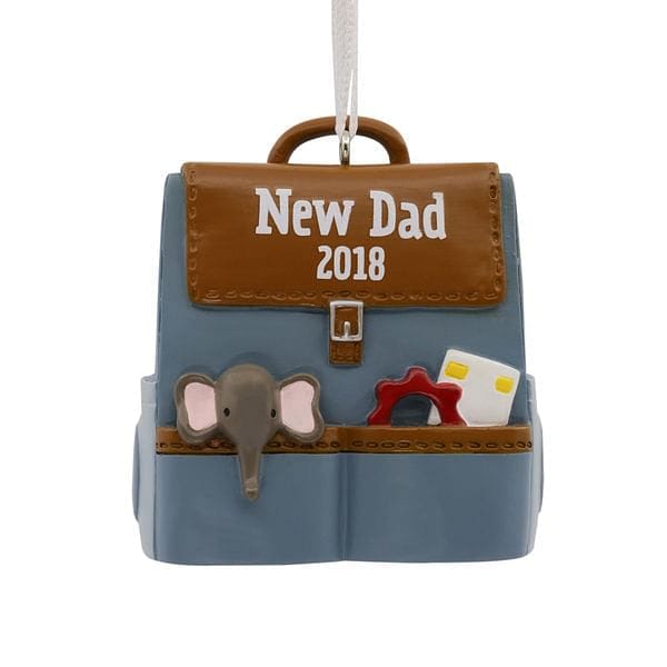 New Dad 2018 Dated Ornament - Shelburne Country Store