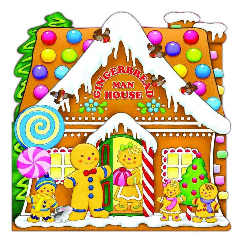 Gingerbread Man House  Board Book - Shelburne Country Store