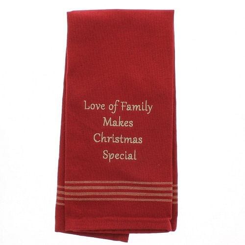 Love Of Family Make Christmas Special Dish Towel - Shelburne Country Store