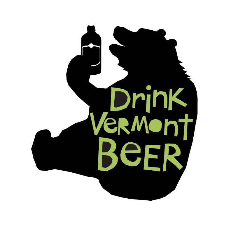 Drink Vermont Beer - Bear Sticker - Shelburne Country Store