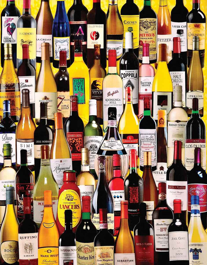 Alcohol Assortment - 1000 Piece Puzzle 4 Pack - Shelburne Country Store