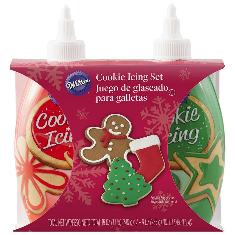 Cookie Icing 2 Pack 1-Red & 1-Green - Shelburne Country Store