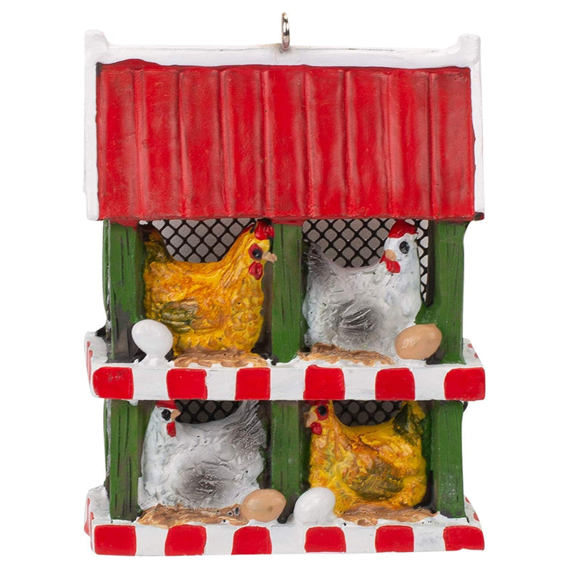 Chicken Coop Ornament - Shelburne Country Store