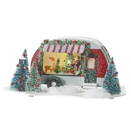 Lighted Holiday Camper - Shelburne Country Store