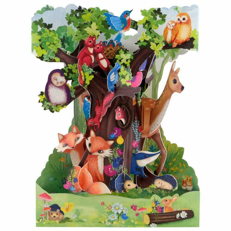 Forest Animals - Swing Card - Shelburne Country Store