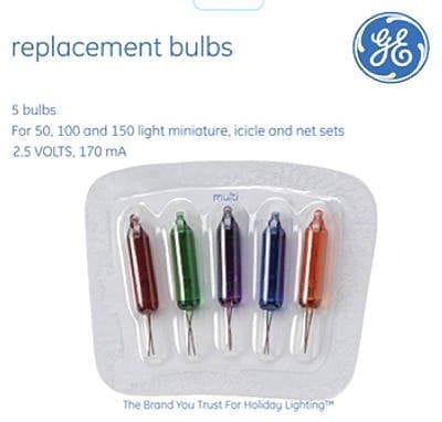 2.5 Volt 5Pk Ge Multi Replacement - Shelburne Country Store