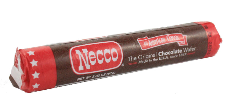 Necco Chocolate Wafer Candy Single Roll - Shelburne Country Store