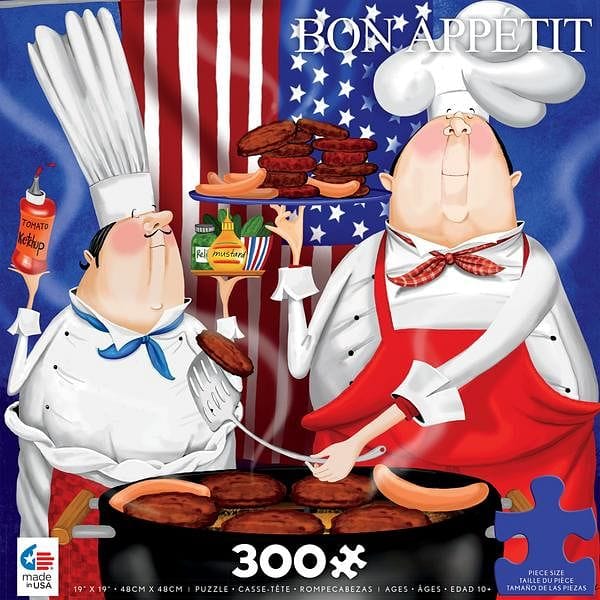 Bon Appetit July 4th   300 Piece Puzzle - Shelburne Country Store