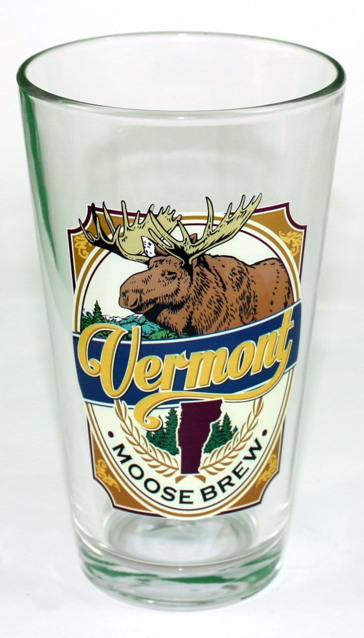 Moose Brew Pint Glass - Shelburne Country Store