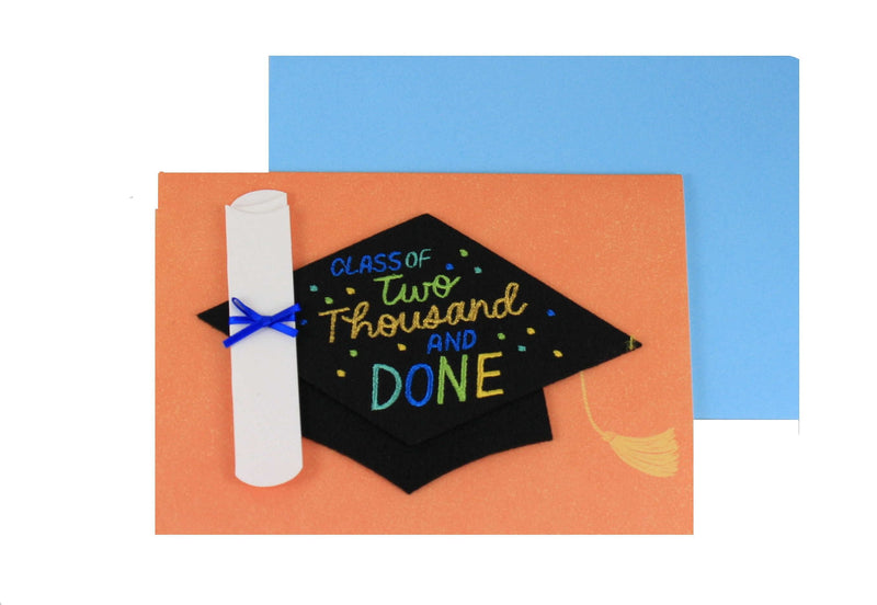Two Thousand And Done Graduation Card - Shelburne Country Store