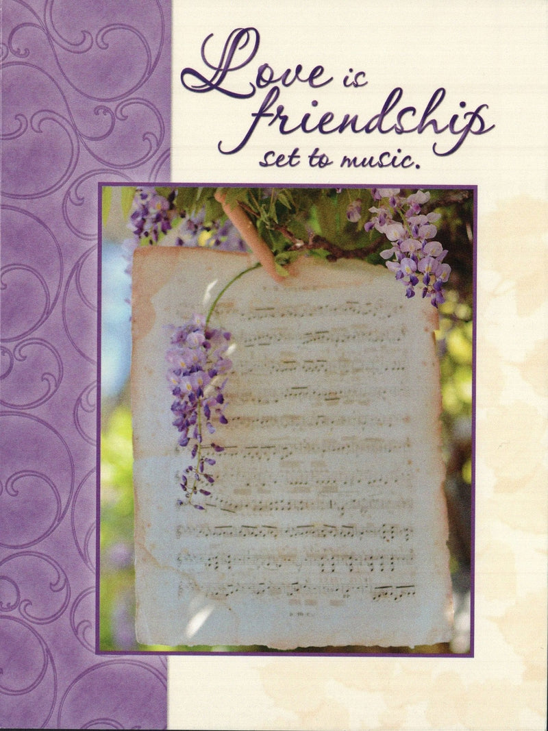 Wedding Card - Friendship Set To Music - Shelburne Country Store