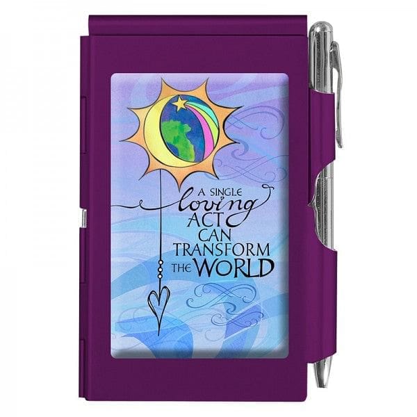 Transform the World Flip Note Pad - Shelburne Country Store