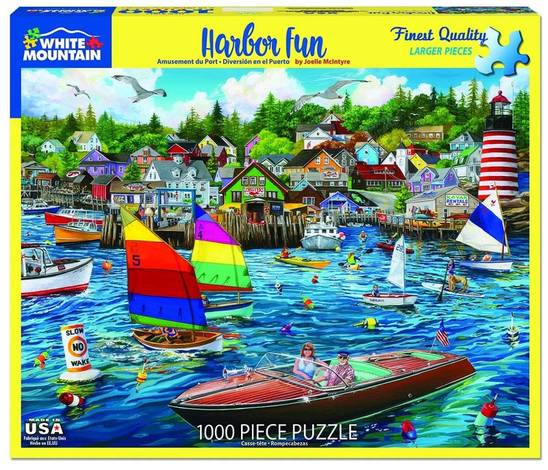 Harbor Fun - 1000 Piece Jigsaw Puzzle - Shelburne Country Store