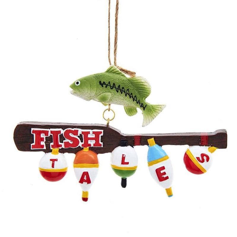 Fish Tales Ornament - Shelburne Country Store