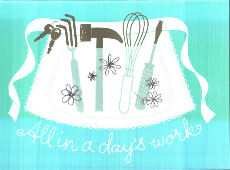 Mother's Day Card - All In A Day's Work - Shelburne Country Store