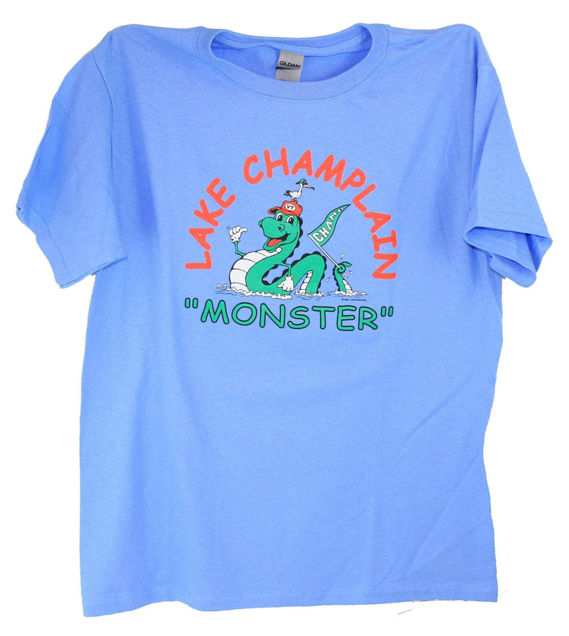 Champ Lake Monster T-Shirt - Blue - Youth - Shelburne Country Store