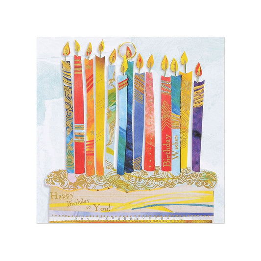 Paper Icon Candles Birthday Card - Shelburne Country Store