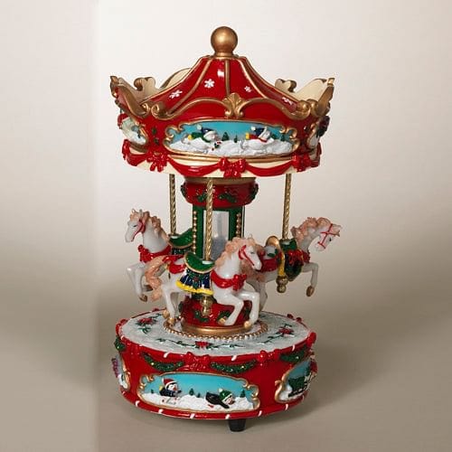 10 inch Wind-up Carousel - Shelburne Country Store