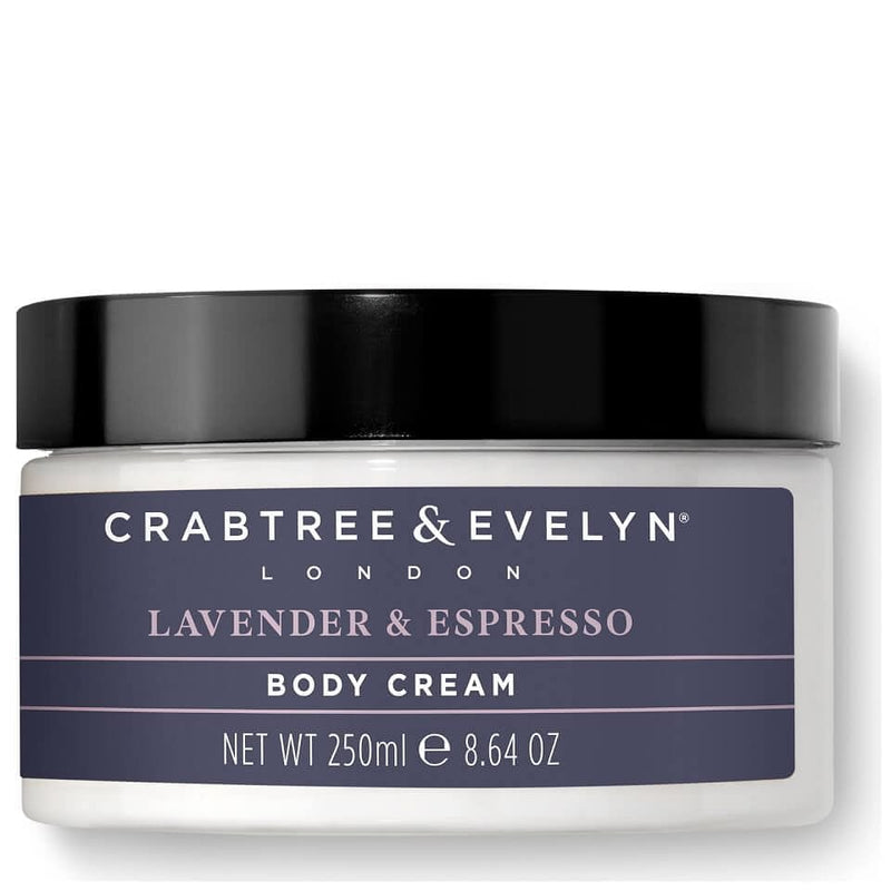 Crabtree and Evelyn Lavender Espresso Body Cream 8.8 oz - Shelburne Country Store