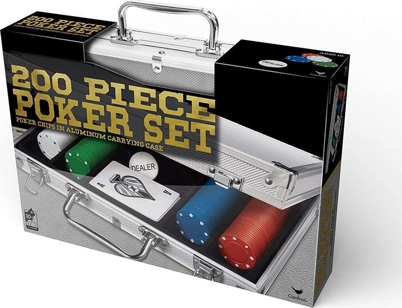 200 Piece Poker Set in Aluminum Case - Shelburne Country Store