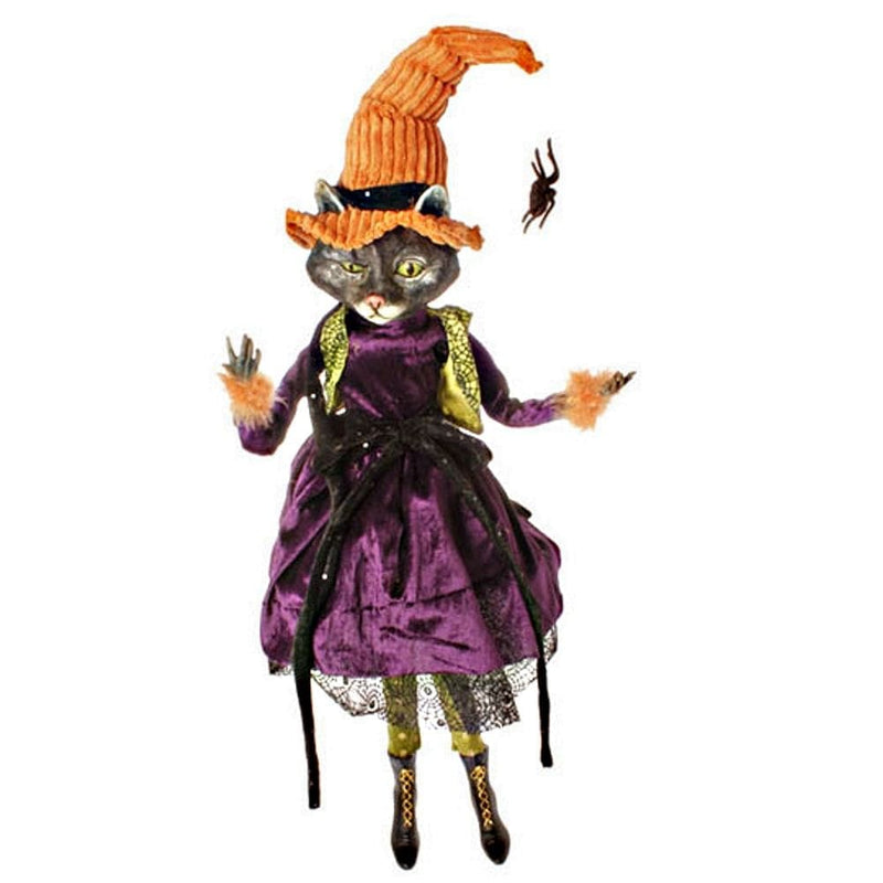 39" Fabric Poseable Cat - Shelburne Country Store