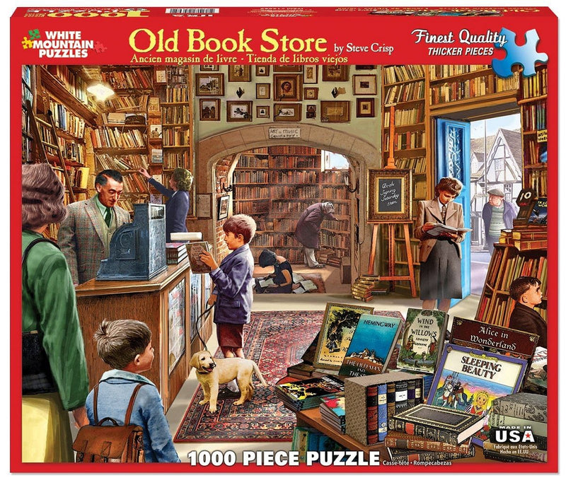 Old Book Store - 1000 Piece Jigsaw Puzzle - Shelburne Country Store