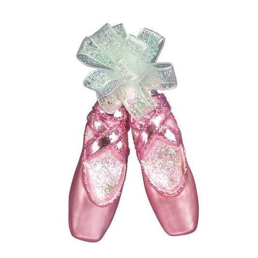Pair Of Ballet Slippers Ornament - Shelburne Country Store