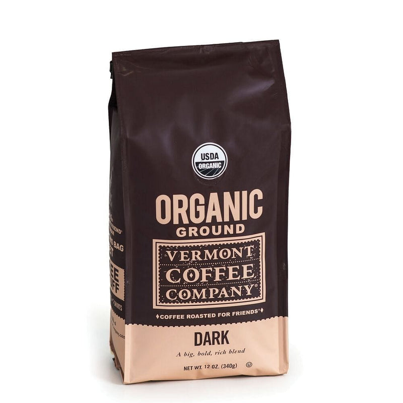 Vermont Coffee Company - Dark - Ground - 12 Ounce - Shelburne Country Store