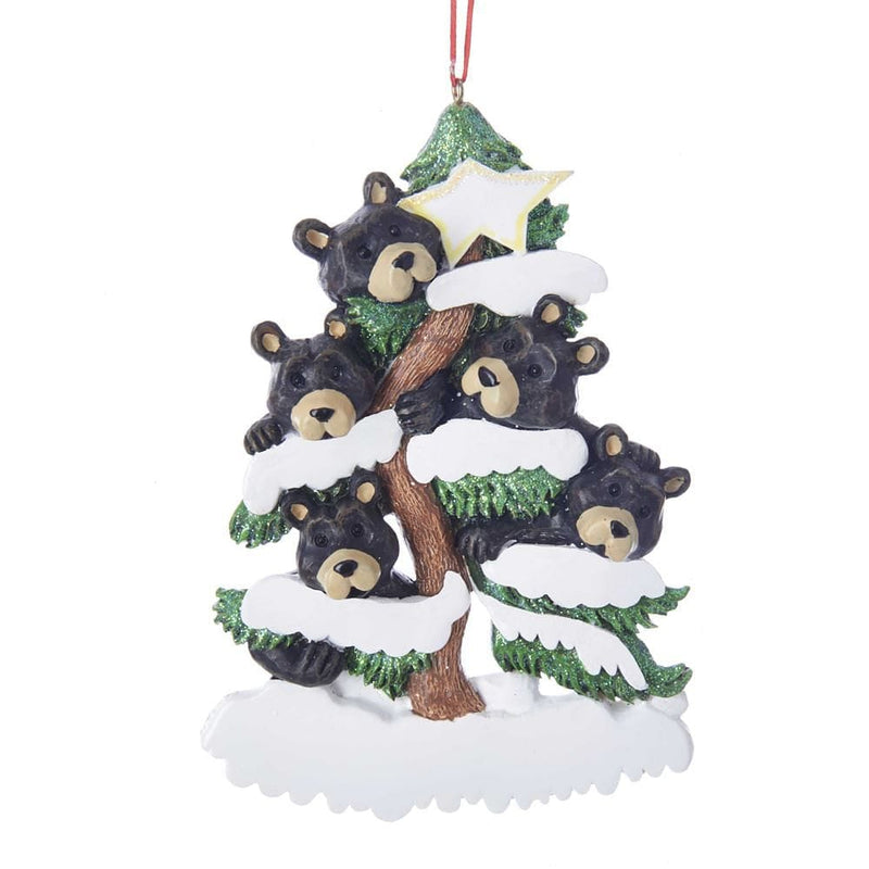 Bear Family on Tree Ornament -  Family of 3 - Shelburne Country Store