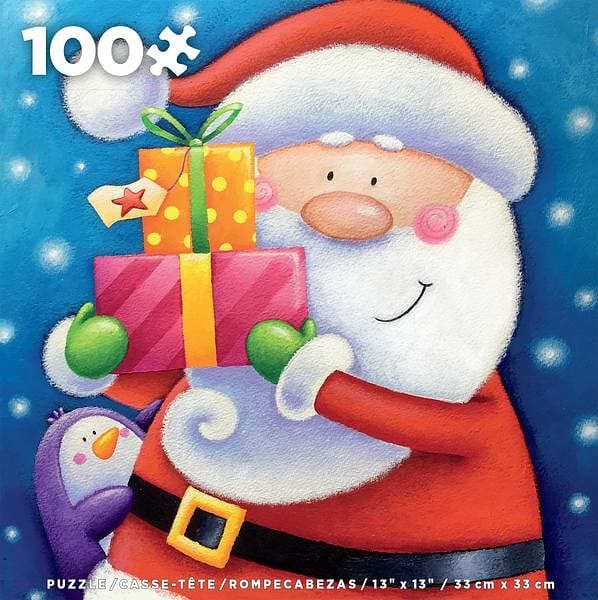 Santa Puzzle 100 Piece - Shelburne Country Store