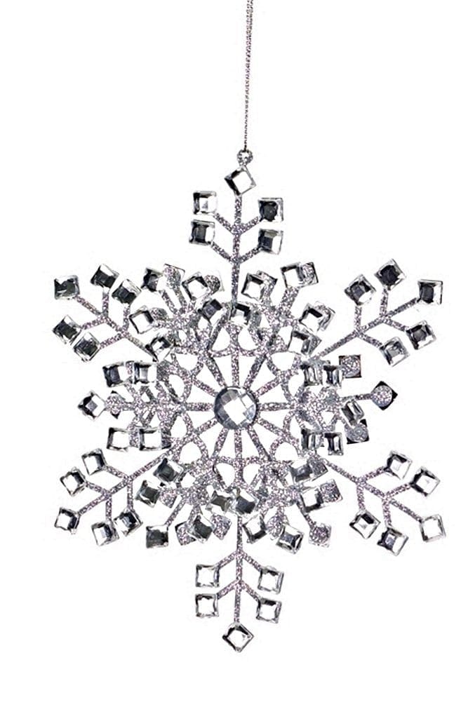 Crystal Snowflake Ornament - Square - Shelburne Country Store