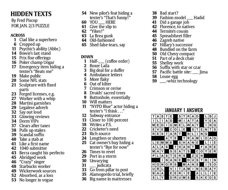 2021 Crossword Puzzles  Day to Day Calendar - Shelburne Country Store