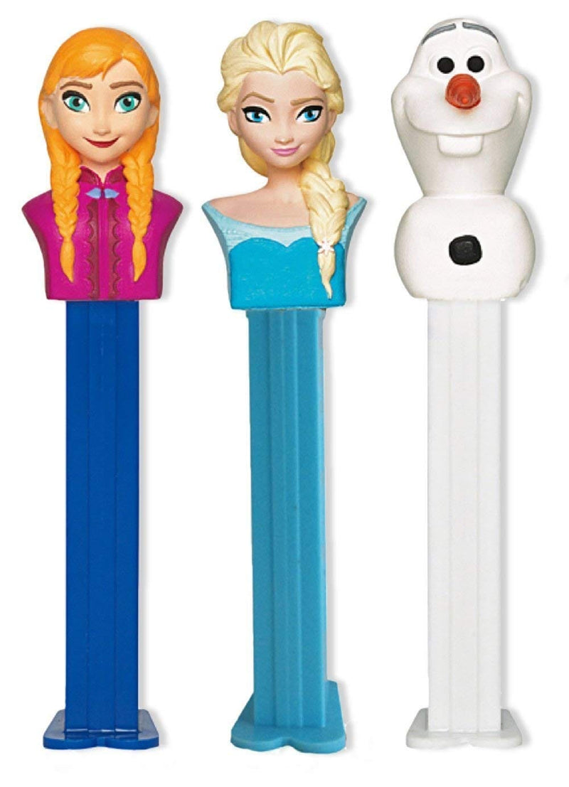 Frozen Pez Dispenser with 3 Candy Rolls - - Shelburne Country Store