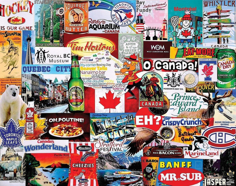 I Love Canada Puzzle - 1000 Piece - Shelburne Country Store