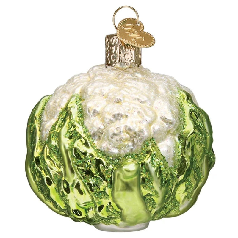 Cauliflower Glass Ornament - Shelburne Country Store