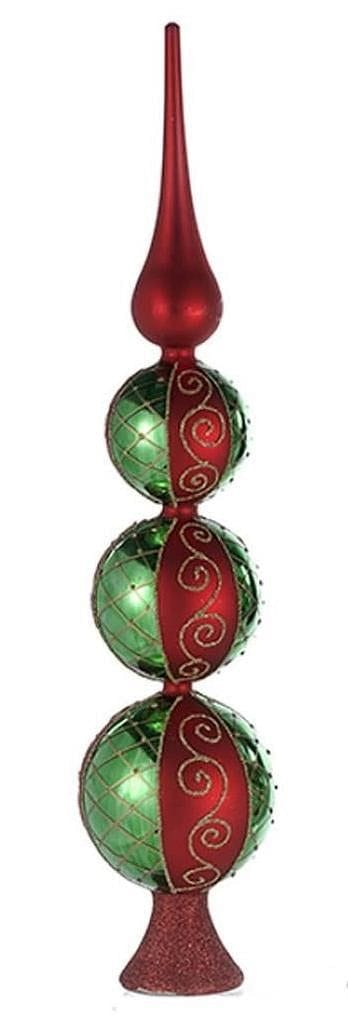 Glass Treetop Finial - - Shelburne Country Store