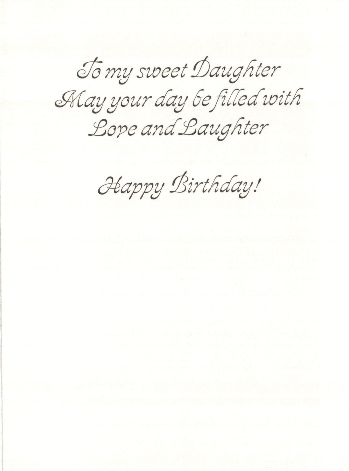 Daughter Birthday card - Shelburne Country Store