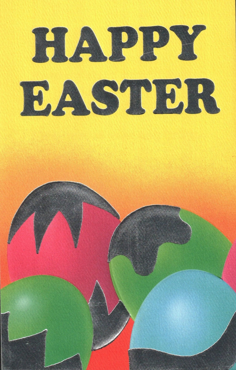 Easter Card - Metallic Eggs - Shelburne Country Store