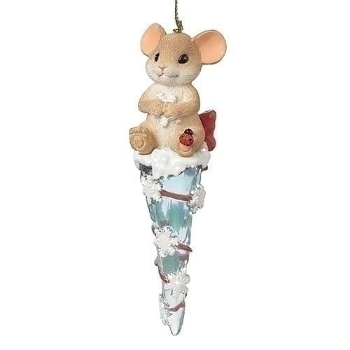 Icicle Mouse Charming Tails Ornament - Shelburne Country Store