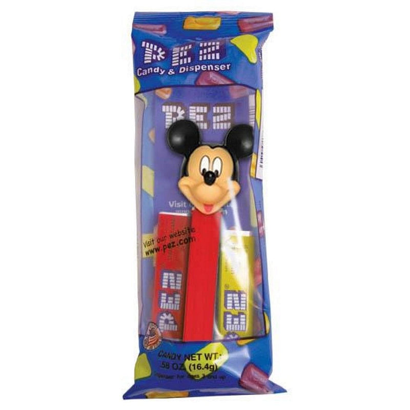 Pez 'Mickey Mouse and Friends' Dispenser with 2 Candy rolls - - Shelburne Country Store