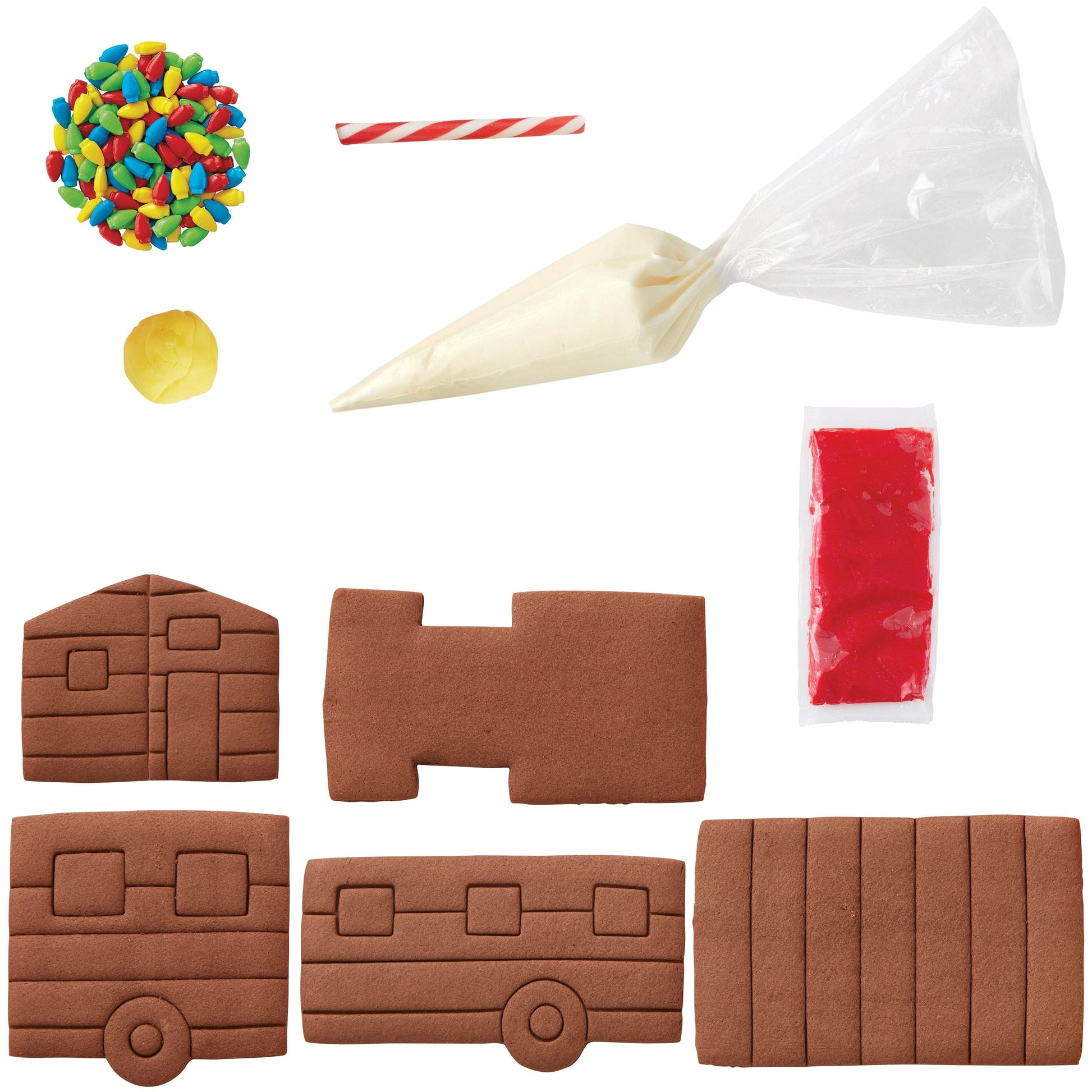 Wilton Build-it-Yourself Chocolate Cookie Tiny House Decorating Kit - Shelburne Country Store