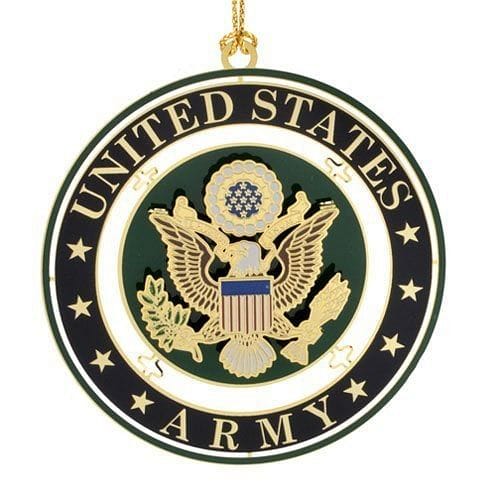 US Army Seal Ornament - Shelburne Country Store