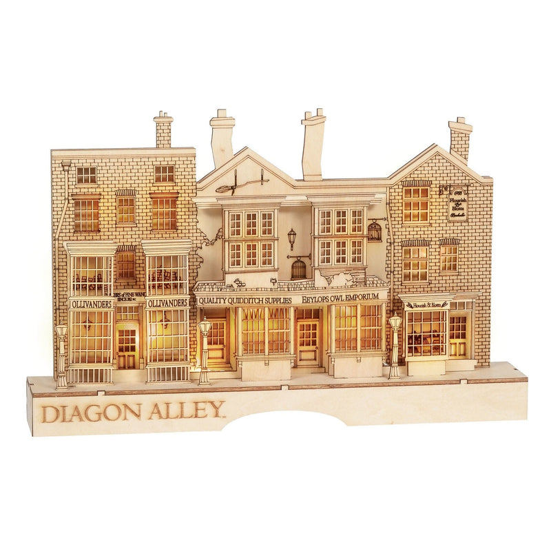 Wooden Light up Diagon Alley - Shelburne Country Store
