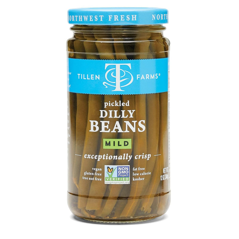 Stonewall Kitchen Mild Dilly Beans - 12 oz jar - Shelburne Country Store