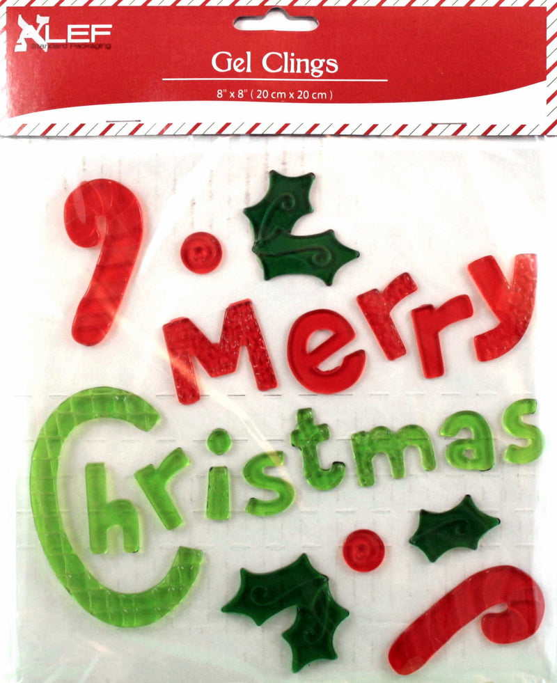 Window Gel Clings - Merry Christmas - Shelburne Country Store